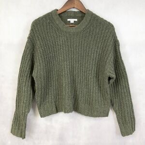 American Eagle Womens Chunky Sweater Size S Cottage Forest Fairy Goblin Earthy